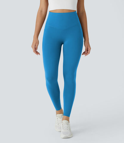 Blue CurveLift shapewear tights tummy control butt lifting