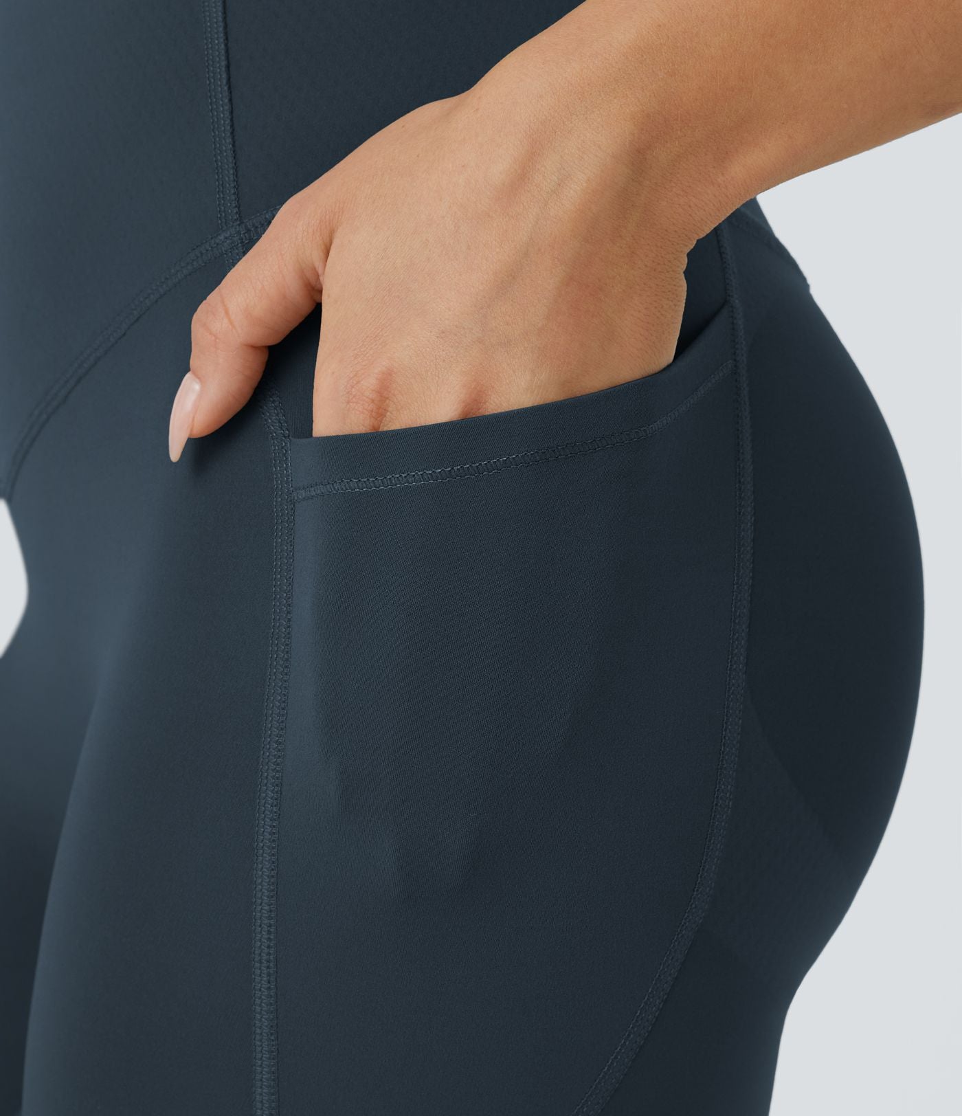 Navy CurveLift shapewear tights tummy control butt lifting