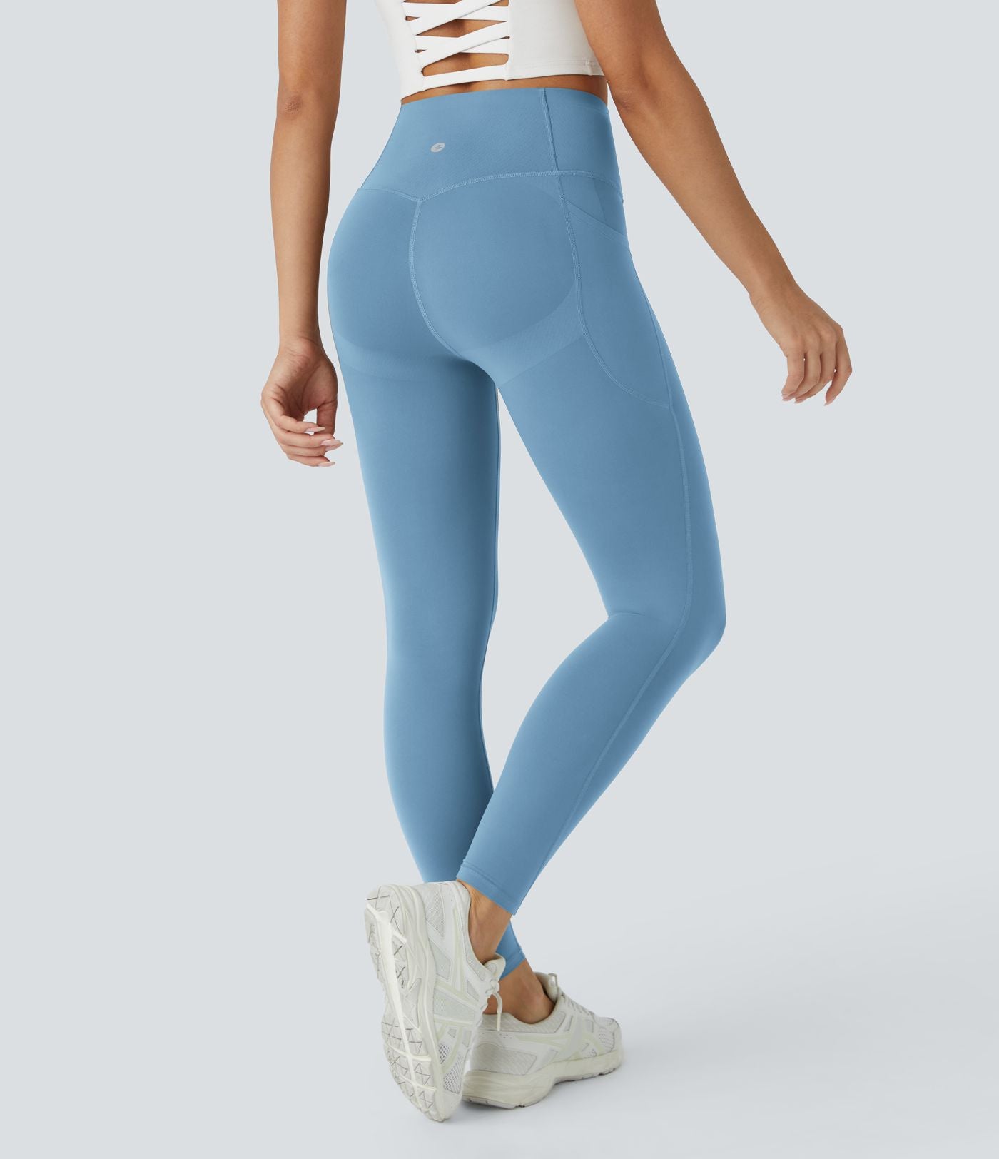 Baby Blue CurveLift shapewear tights tummy control butt lifting