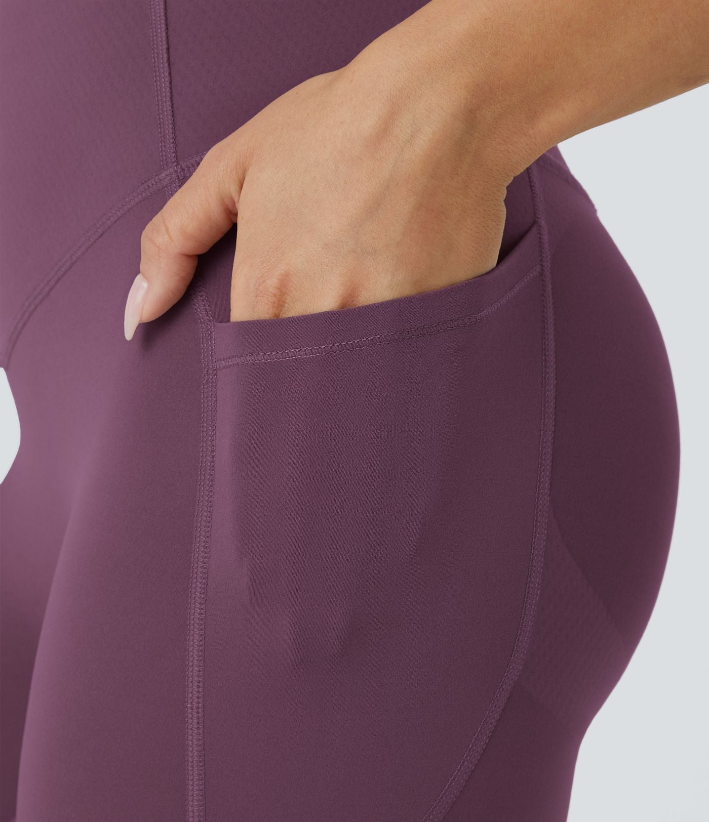 Wine Red CurveLift shapewear tights tummy control butt lifting