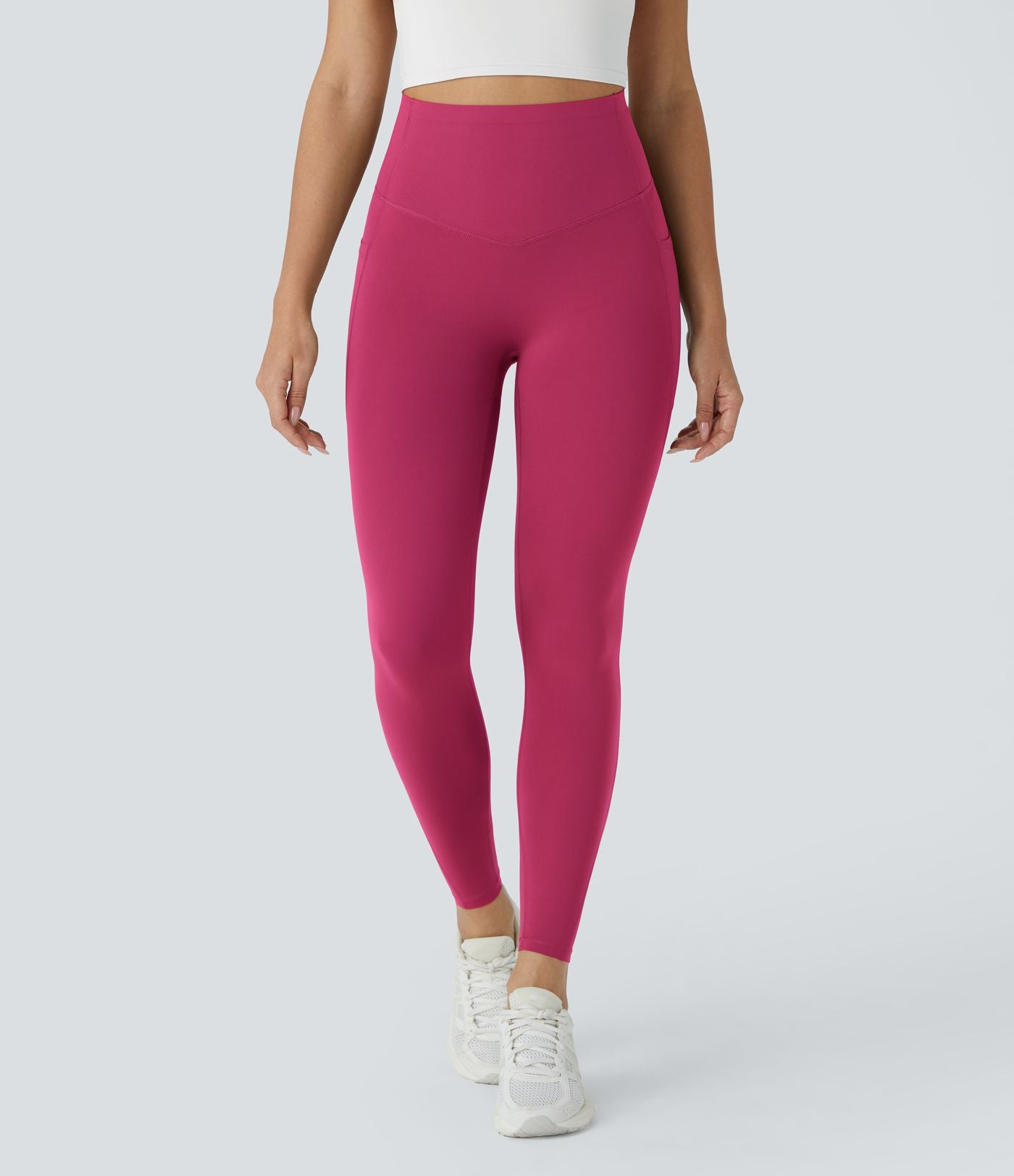 Hot Pink CurveLift shapewear tights tummy control butt lifting