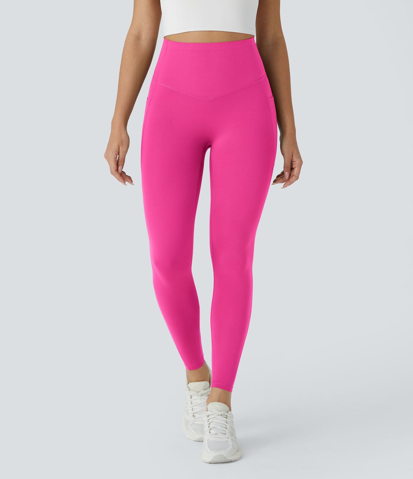 Hot Pink CurveLift shapewear tights tummy control butt lifting