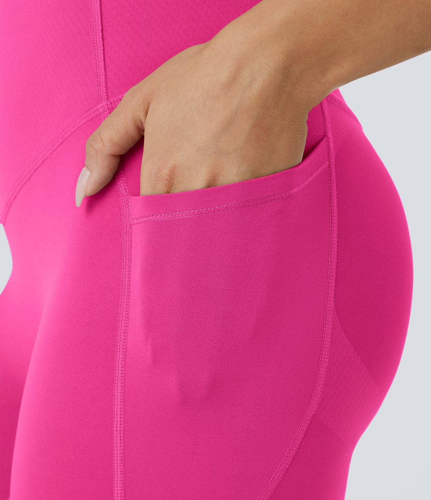 Hot Pink CurveLift shapewear tights tummy control butt lifting